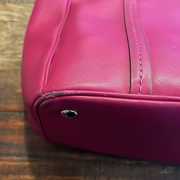 Coach Peyton Leather Jordan Double Zip Carryall - Picture 10 of 16